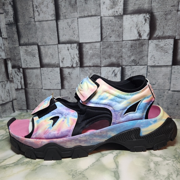 Adidas By Stella McCartney Multicolor Hika Sandals Size 10 - Picture 3 of 11